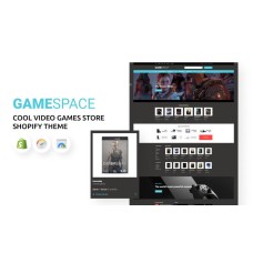 Game Space - Cool Video Games Store Shopify Theme