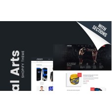 Martial Arts Responsive Shopify Theme