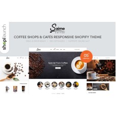 Saime - Coffee Shops & Cafés Responsive Shopify Theme