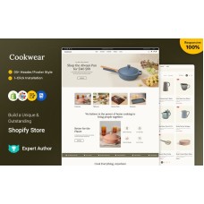 Cookware - Appliances, Kitchen and Crockery Shopify Multipurpose Responsive Theme