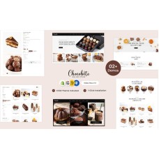 Chocobites - Chocolate, Sweets, Bakery, and Cake Shopify Responsive Website Template