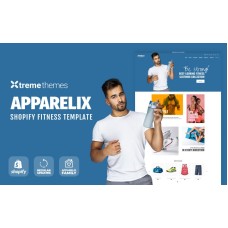 Apparelix Shopify Fitness eCommerce Template Shopify Theme