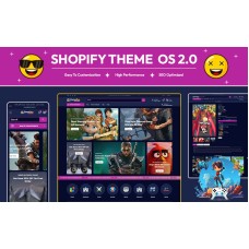 Gamebox - Online Game Store Shopify OS2.0 Responsive Theme