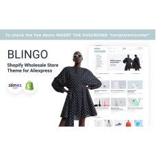 Blingo - Shopify Wholesale Store Theme for Aliexpress