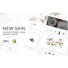 New Skin - Cosmetic Store eСommerce Clean Shopify Theme