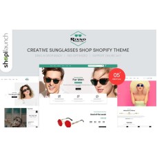 Rixno - Creative Sunglasses Shop Shopify Theme