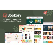 Ap Bookory- Book shop & Stationery Shopify Theme