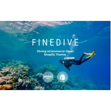 Finedive - Diving eCommerce Clean Shopify Theme