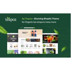 Ap Teapoz - Organic Tea Shop Shopify Theme