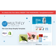 Multifly Pet Care Shop Template Shopify Theme