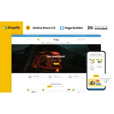 Power Tools and Accessories Store Shopify Theme
