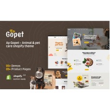 Ap Gopet - Animal & Pet Care Shopify Theme