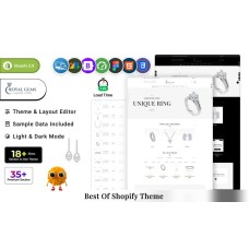 Royal Gems - Jewelry and Luxurious Multipurpose Sections Shopify 2.0 Theme