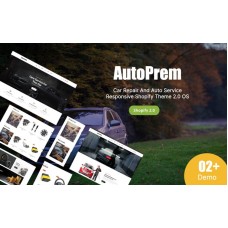 AutoPrem - Car Repair And Auto Service Responsive Shopify Theme 2.0
