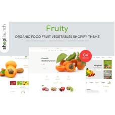 Fruity – Organic Food/Fruit/Vegetables eCommerce Shopify Theme