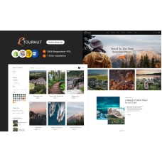Tourhut - Travel, Tours, and Tourism Agency Shopify Responsive Theme