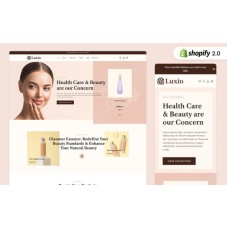 Luxio Beauty and Cosmetics Shopify Theme