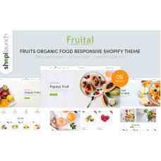 Fruital - Fruits Organic Food Responsive Shopify Theme
