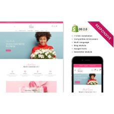 Flourastore - Flower Shop Shopify Responsive Store