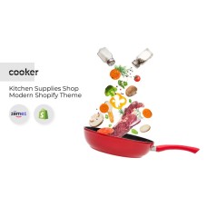 Cooker - Kitchen Supplies Shop Modern Shopify Theme
