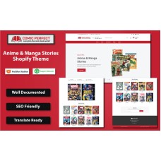 Comic Perfect - Anime & Manga Stories Multipurpose Shopify Theme