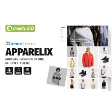 Apparelix Modern Fashion Store Shopify Theme