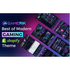 Gamerik - Gaming Equipment Shopify Theme