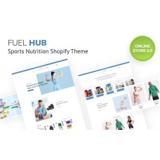 Fuel Hub - Sports Nutrition Shopify Online Store 2.0 Theme