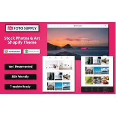 Foto Supply - Stock Photo & Photography Art Shopify Theme