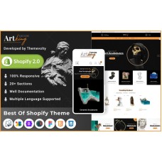 Art king Mega art–pottery crafts–gift Super Premium Responsive Shopify 2.0 Theme