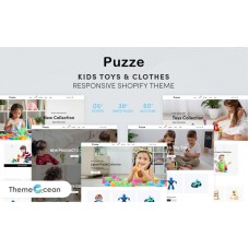 Puzze - Kids Toys & Clothes Responsive Shopify Theme