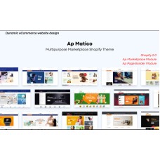 TM Matico - Multipurpose Marketplace Shopify Theme