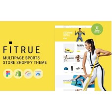 Fitrue - Sports Store Multipage Clean Shopify Theme