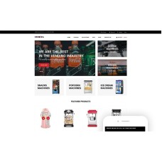 Vendixia - Vending Machines Clean Shopify Theme