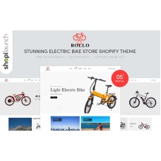 Rollo - Stunning Electric Bike Store eCommerce Shopify Theme