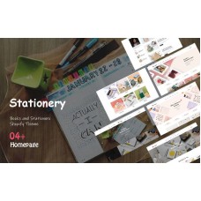 Stationery - Books And Stationero Responsive Shopify Theme