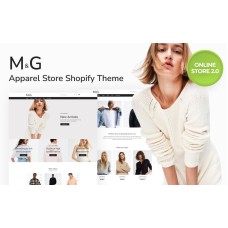M & G - Apparel Responsive Clean Design Shopify Theme