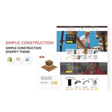Simple Construction Shopify Theme