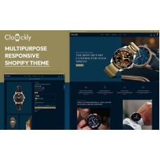 Clockly - Smart Watch Store & Minimal Fashion Shopify 2.0 Responsive Theme