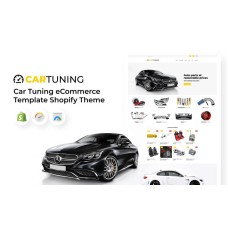 Car Tuning eCommerce Template Shopify Theme
