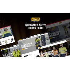 Axetor - Workwear Safety Shopify Theme