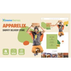 Apparelix Food Delivery Shopify Theme