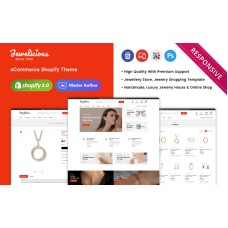 Jewelicious - Modern jewelry Store Shopify Responsive Theme