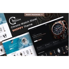 Chrono - Watch Store Multipage Shopify Website Theme