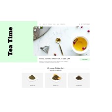 Tea Time - Sophisticated Online Tea Store Shopify Theme