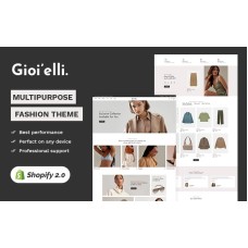 Gioielli - Fashion & Accessory High level Shopify 2.0 Multi-purpose Responsive Theme