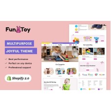 Fun-N-Toy - Kids Toys,  Cloths,  Games & Shoes- High level Shopify 2.0 Multi-purpose Responsive