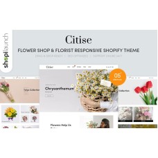Citise - Flower Shop & Florist Responsive Shopify Theme