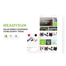 ReadySun - Solar Energy Equipment Store Shopify Theme