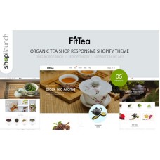 Fittea - Organic Tea Shop Responsive Shopify Theme